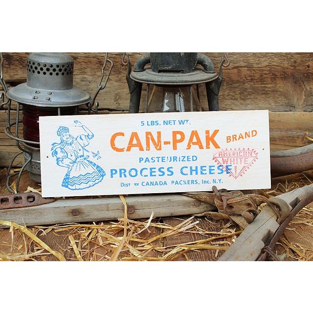 チーズボックス　ミニウッドサイン　（カンパック）　アメリカ雑貨　アメリカン雑貨 | 