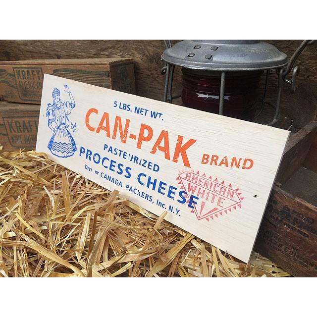 チーズボックス　ミニウッドサイン　（カンパック）　アメリカ雑貨　アメリカン雑貨 |  | 02