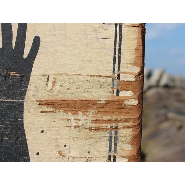 人食いサメに注意　木製看板　アメリカ雑貨 アメリカン雑貨 |  | 07