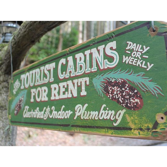 ツーリストキャビン　木製看板　アメリカ雑貨 アメリカン雑貨 |  | 02