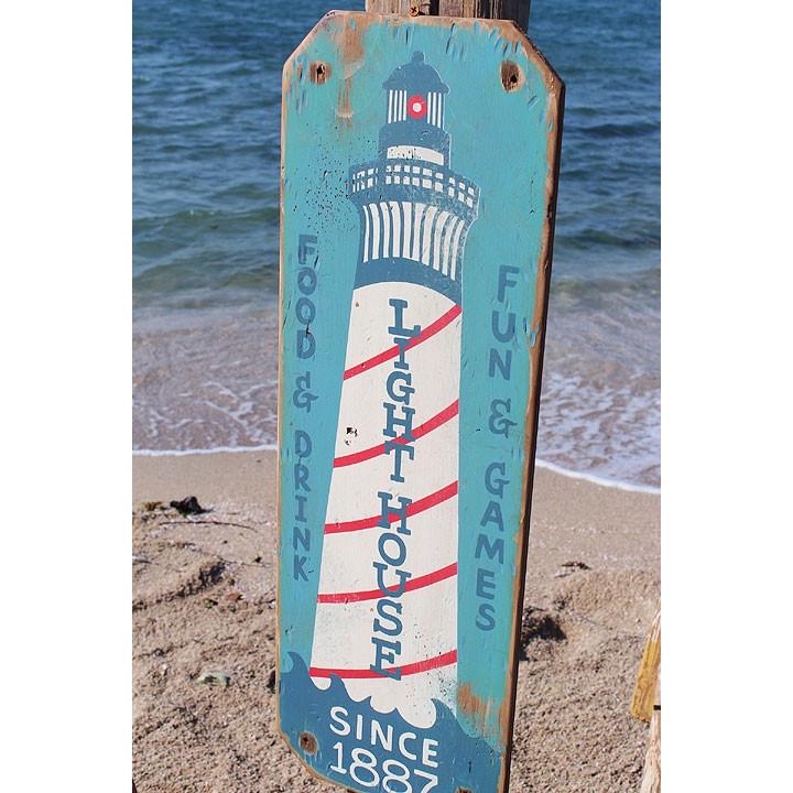ライトハウス　木製看板　アメリカ雑貨 アメリカン雑貨 |  | 09