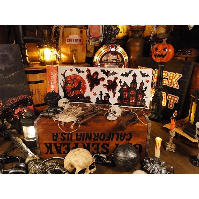 即納】【在庫あり】 ハロウィン シャイニーウォールステッカー