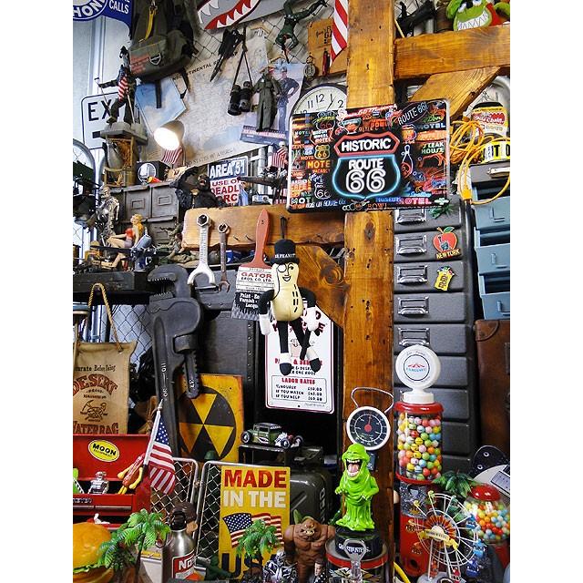 ルート66　ミニブリキ看板　（ネオンサイン）　アメリカン雑貨　アメリカ雑貨 |  | 05