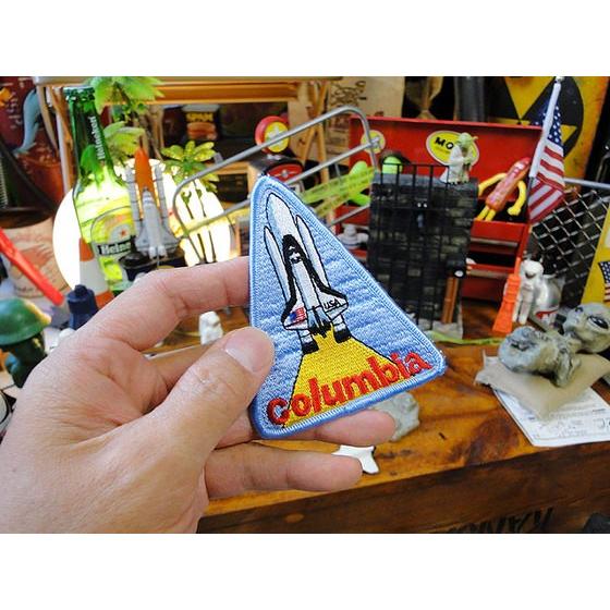 NASAワッペン　（スペースシャトル　コロンビア）　アメリカ雑貨　アメリカン雑貨 |  | 01