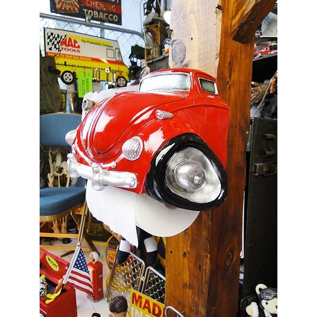 クラシックカー　トイレットペーパーホルダー　（ビートル）　アメリカン雑貨　アメリカ雑貨 爆買 |  | 02