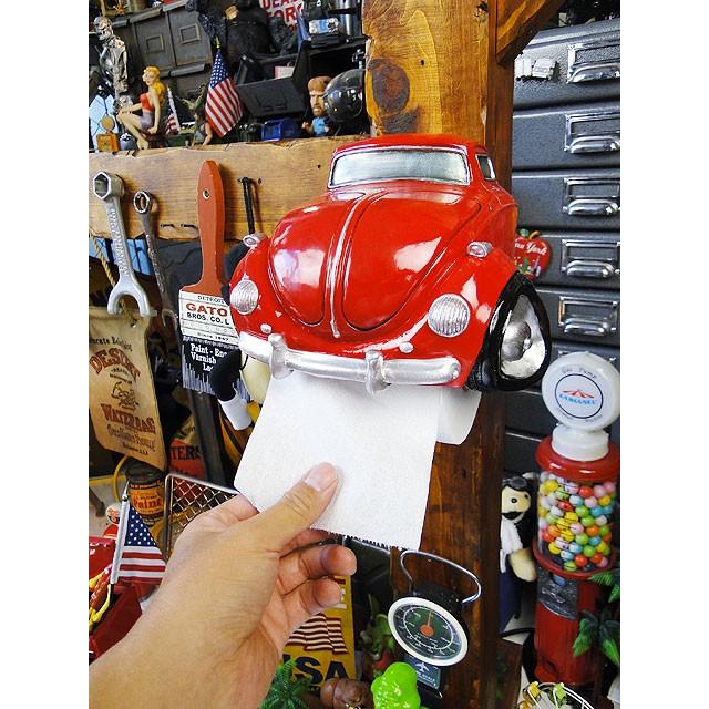 クラシックカー　トイレットペーパーホルダー　（ビートル）　アメリカン雑貨　アメリカ雑貨 爆買 |  | 03