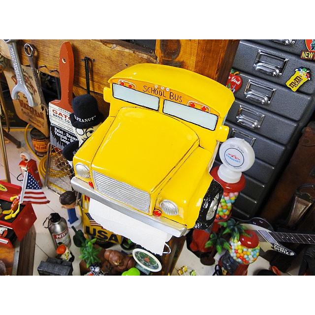 クラシックカー　トイレットペーパーホルダー　（スクールバス）　アメリカン雑貨　アメリカ雑貨 爆買 |  | 01