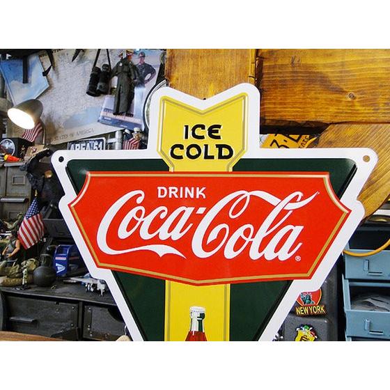 コカ・コーラブランド　ミニティンサイン　（アローカット）　アメリカ雑貨　アメリカン雑貨 | Coca Cola | 01