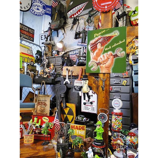 コカ・コーラ　エンボスティンサイン　（ポーズコーク）　アメリカ雑貨　アメリカン雑貨 | Coca Cola | 05