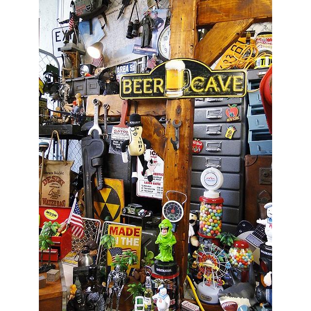 ビアーケイブ　ブリキ看板　アメリカ雑貨　アメリカン雑貨 |  | 05