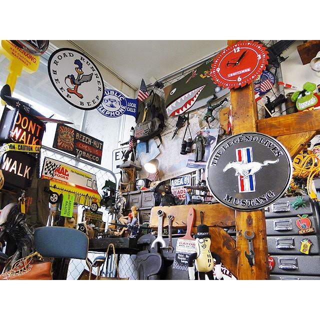 マスタングロゴ　ラウンドブリキ看板　アメリカ雑貨　アメリカン雑貨 | アメリカン レトロ | 04