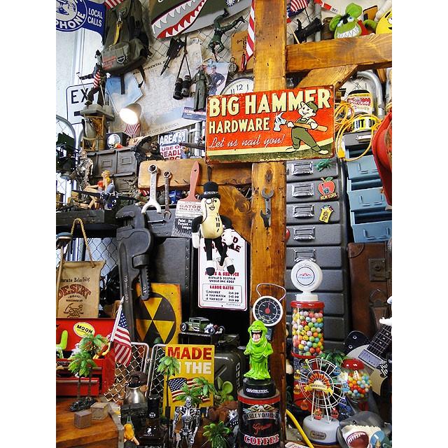 ビッグハンマー　ハードウェア　U.S.ヘヴィースチールサイン　アメリカ雑貨　アメリカン雑貨 |  | 05