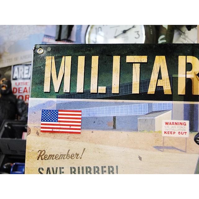 ★稀少な絶盤品★ ミリタリージープ＆ピンナップガール　U.S.ヘヴィースチールサイン　アメリカン雑貨 アメリカ雑貨 |  | 02