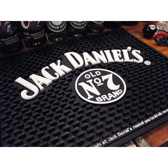 バーマット Lサイズ （ジャック・ダニエル） アメリカ雑貨 アメリカン