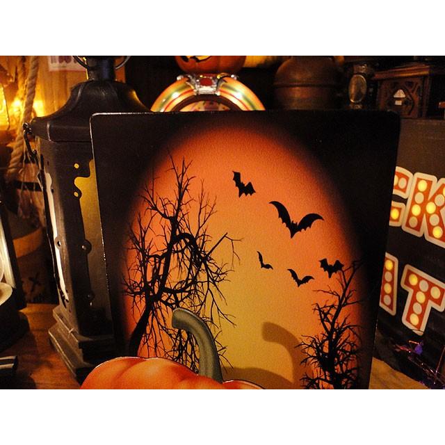 【即納】【在庫あり】ハロウィン　U.S.ヘヴィースチールサイン　（3Dハロウィンパンプキン）　パーティー　飾り　アメリカ雑貨　ハロウィン |  | 02