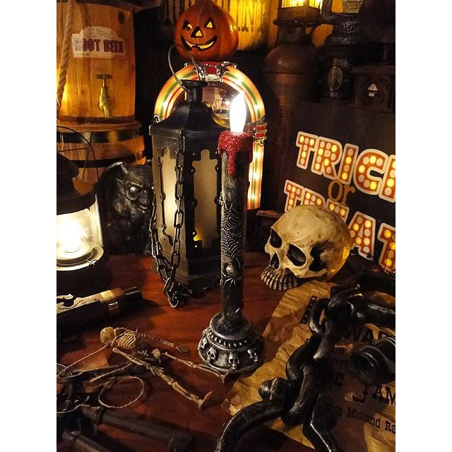 【即納】【在庫あり】スパイダーキャンドルライト　■ パーティー 飾り アメリカ雑貨 店舗装飾 飾り 爆買 | 