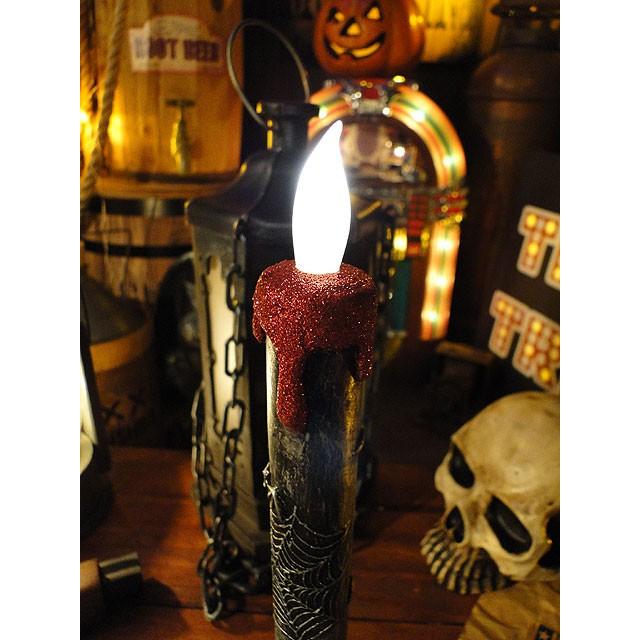 【即納】【在庫あり】スパイダーキャンドルライト　■ パーティー 飾り アメリカ雑貨 店舗装飾 飾り 爆買 |  | 01