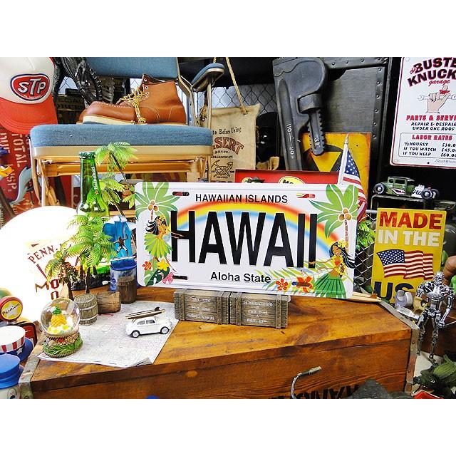 ハワイアンライセンスプレート　（フラガール）　アメリカ雑貨　アメリカン雑貨 |  | 04