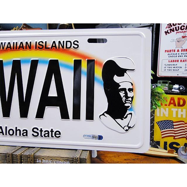 ハワイアンライセンスプレート　（カメハメハ）　アメリカ雑貨　アメリカン雑貨 |  | 02