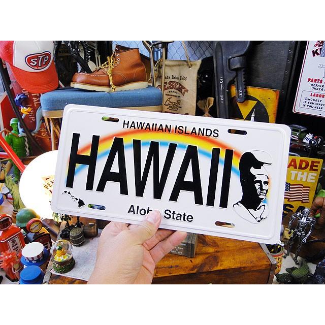 ハワイアンライセンスプレート　（カメハメハ）　アメリカ雑貨　アメリカン雑貨 |  | 03