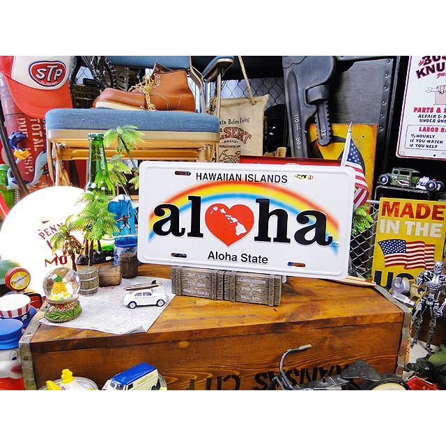 ハワイアンライセンスプレート　（アロハ）　アメリカ雑貨　アメリカン雑貨 |  | 04