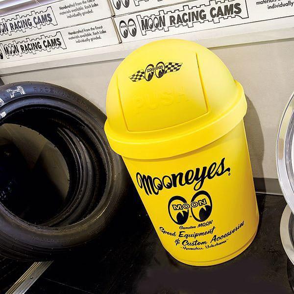 ムーンアイズ　35Lダストボックス　（イエロー）　アメリカ雑貨　アメリカン雑貨 |  | 08