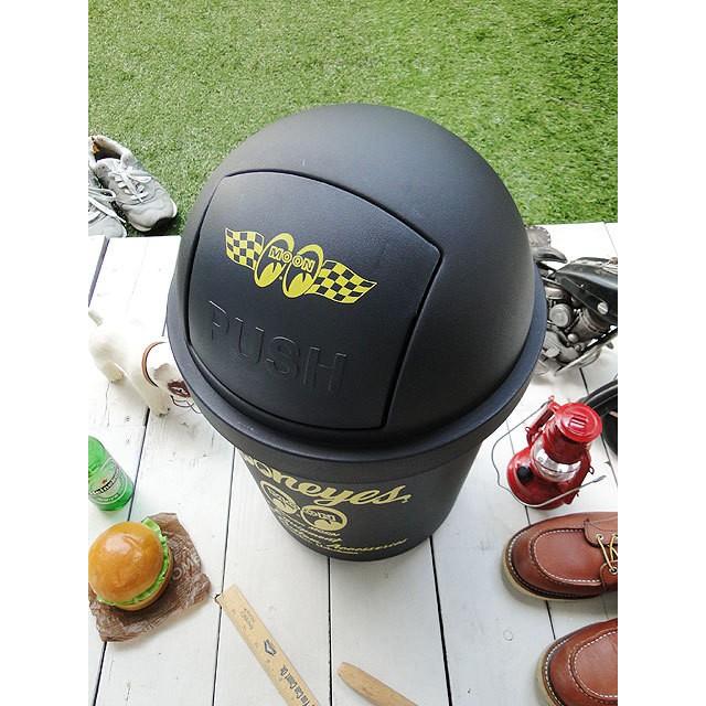 ムーンアイズ　35Lダストボックス　（ブラック）　アメリカ雑貨　アメリカン雑貨 |  | 01