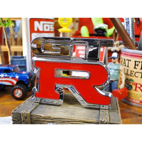 なんちゃってGT-R仕様エンブレムステッカー 　アメリカ雑貨 アメリカン雑貨 |  | 01