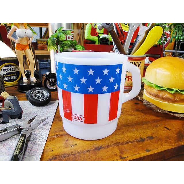 星条旗　ミルキースタッキングプラスチックマグ　アメリカン雑貨 アメリカ雑貨 |  | 03