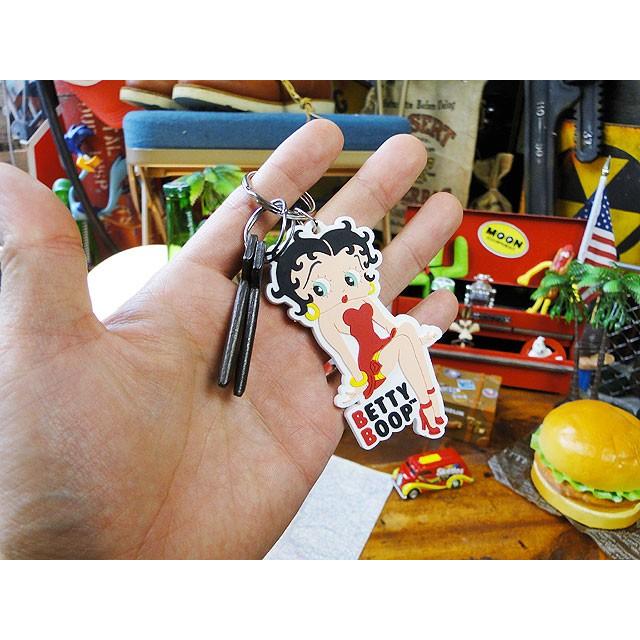 ベティ・ブープ　ラバーキーホルダー　（デザインA）　アメリカン雑貨 アメリカ雑貨 |  | 04