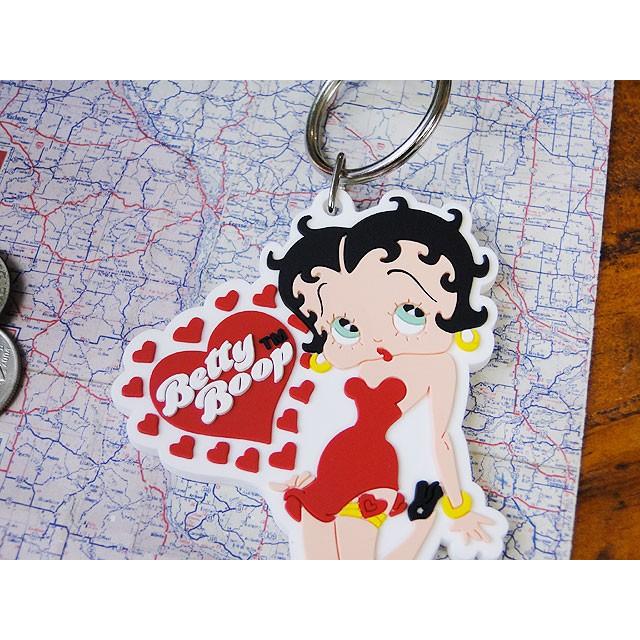 ベティ・ブープ　ラバーキーホルダー　（デザインC）　アメリカン雑貨 アメリカ雑貨 |  | 01