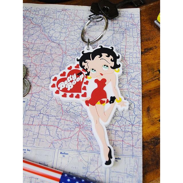 ベティ・ブープ　ラバーキーホルダー　（デザインC）　アメリカン雑貨 アメリカ雑貨 |  | 03