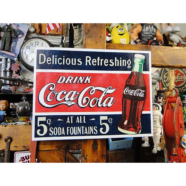 ヴィンテージコカコーラ看板アメリカン雑貨ミリタリー