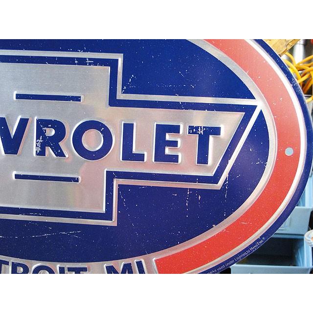 シボレー　オーバルロゴ　ブリキ看板　アメリカ雑貨　アメリカン雑貨 |  | 02