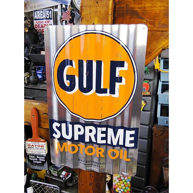ガルフ　波板ストアサイン　アメリカ雑貨　アメリカン雑貨 | 