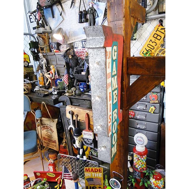 アメリカのアーケードサイン　ウォールオブジェ（ゲームルーム）　【両面デザイン】　■ アメリカ雑貨 アメリカン雑貨 |  | 02