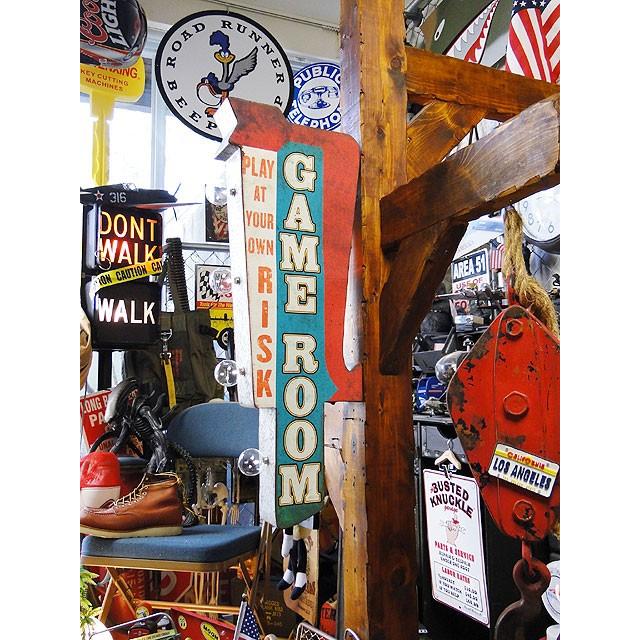 アメリカのアーケードサイン　ウォールオブジェ（ゲームルーム）　【両面デザイン】　■ アメリカ雑貨 アメリカン雑貨 |  | 07