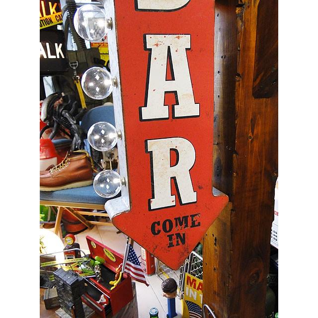 アメリカのアーケードサイン　ウォールオブジェ　（バー）　【両面デザイン】 |  | 05