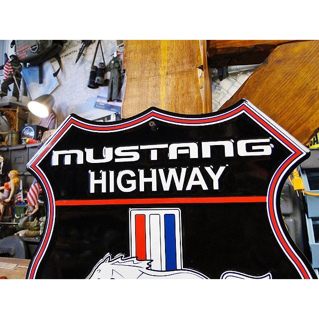 マスタング　ハイウェイ　ロードサイン看板　アメリカ雑貨　アメリカン雑貨 |  | 01