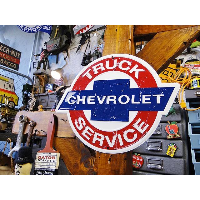 シボレー　トラックサービス　ブリキ看板　アメリカ雑貨　アメリカン雑貨 | Chevy | 03
