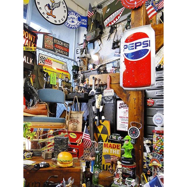 ペプシ缶　エンボス　ティンサイン　アメリカ雑貨　アメリカン雑貨 |  | 09