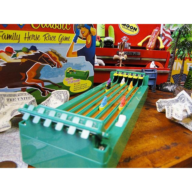 なつかしの競馬ゲームの復刻版　デスクトップダービー　アメリカン雑貨 アメリカ雑貨 |  | 07