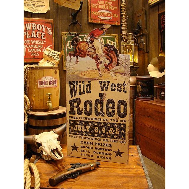 ワイルドウエストロデオサイン　アメリカ雑貨 アメリカン雑貨 | 