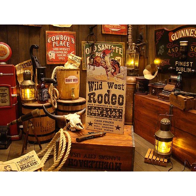 ワイルドウエストロデオサイン　アメリカ雑貨 アメリカン雑貨 |  | 07