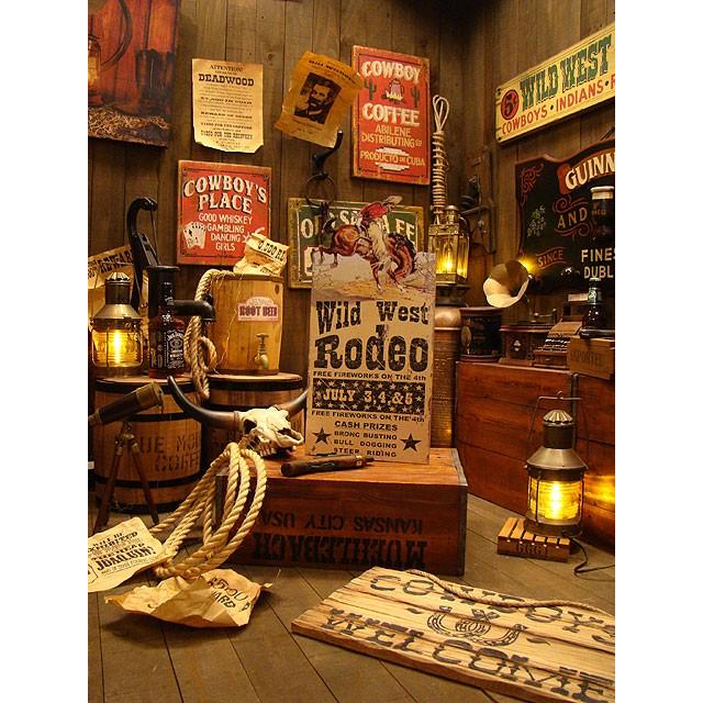 ワイルドウエストロデオサイン　アメリカ雑貨 アメリカン雑貨 |  | 08