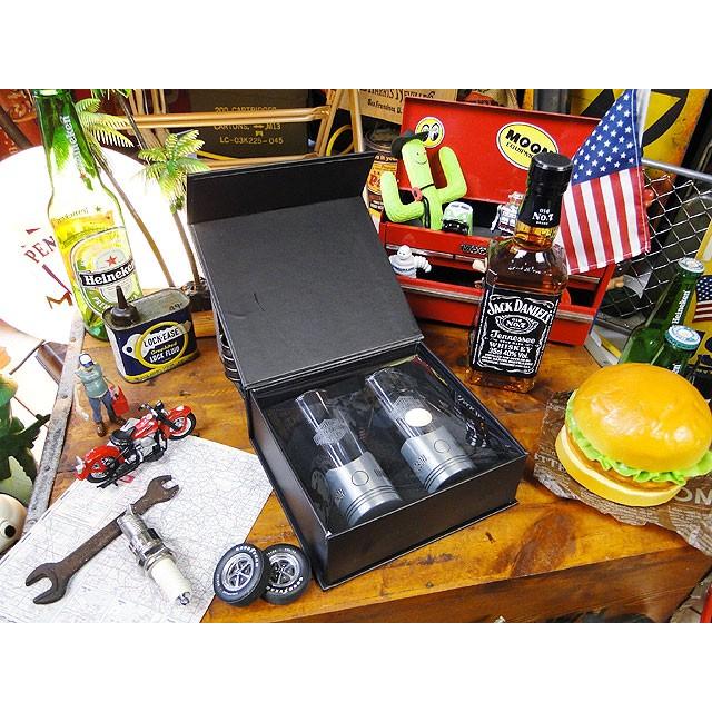 Harley Davidson ハーレーダビッドソン ピストンショットグラス