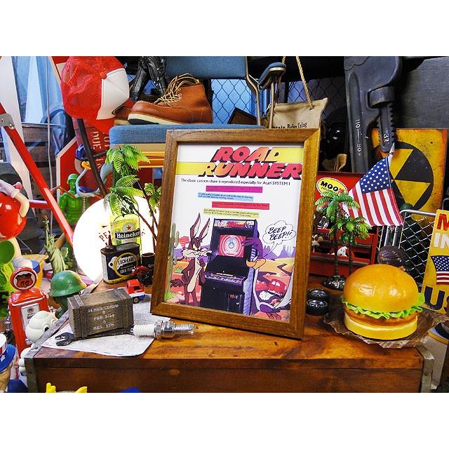 ロードランナー＆コヨーテ ピクチャーフレーム Sサイズ アメリカ雑貨 