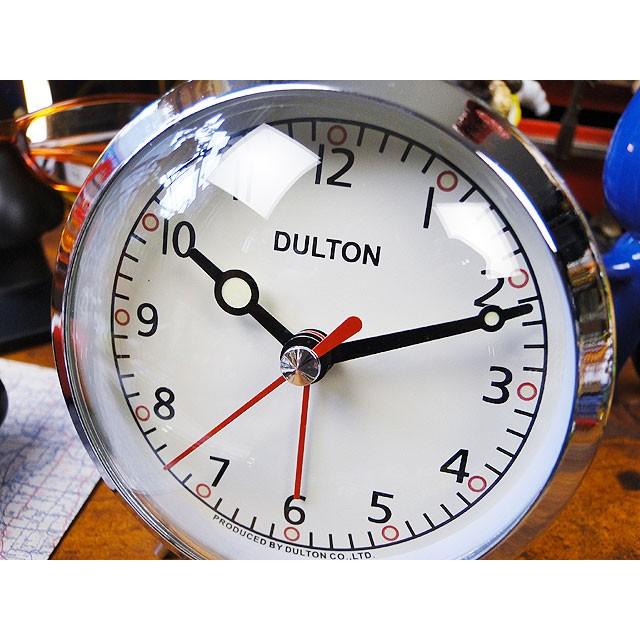 ダルトン　クォーツアラームクロック　（クローム）　■　アメリカン雑貨　アメリカ雑貨　DULTON | DULTON | 02