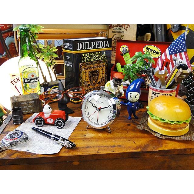 ダルトン　クォーツアラームクロック　（クローム）　■　アメリカン雑貨　アメリカ雑貨　DULTON | DULTON | 06