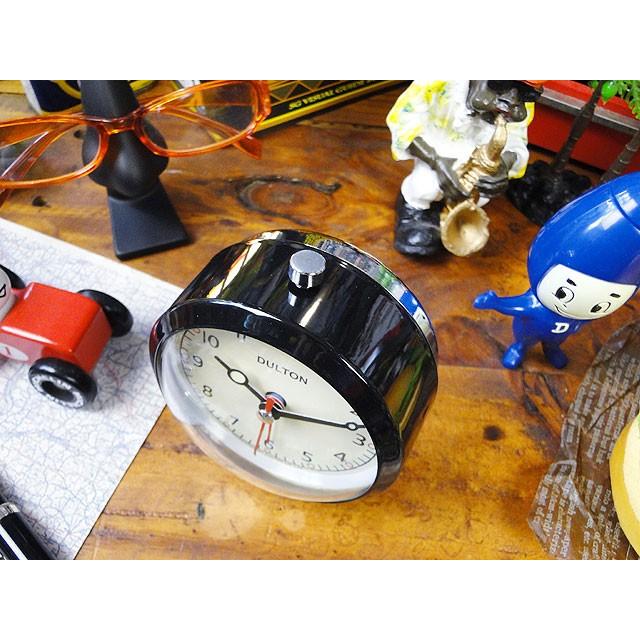 ダルトン　クォーツアラームクロック　（ブラック）　■　アメリカン雑貨　アメリカ雑貨　DULTON | DULTON | 01